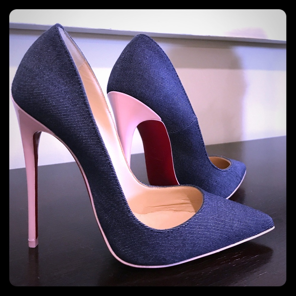 So Kate Denim Pumps